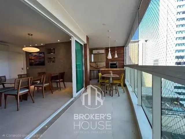 Apartamento com 180m² 4 quartos e 5 banheiros, à venda, no bairro Enseada do Suá em Vitória