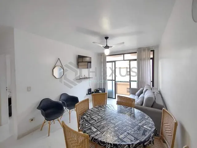 Apartamento com 90m² 2 quartos e 1 banheiro, à venda, no bairro Enseada em Guarujá