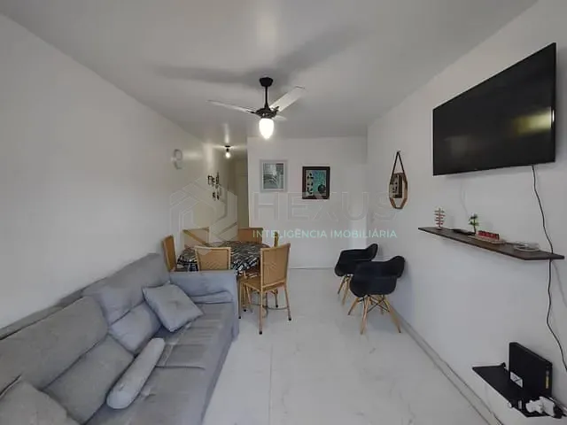 Apartamento com 90m² 2 quartos e 1 banheiro, à venda, no bairro Enseada em Guarujá