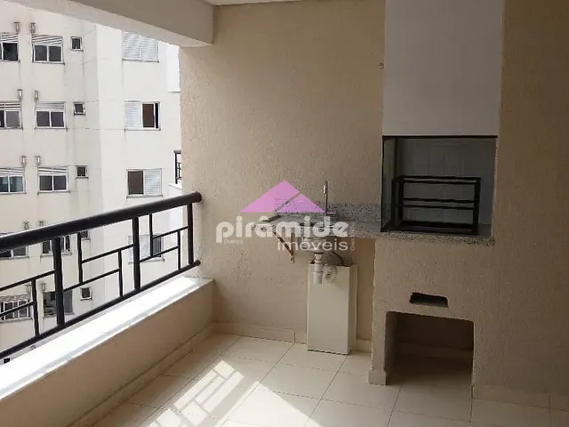 Apartamento com 67m² 2 quartos e 2 banheiros, para alugar, no bairro Parque Residencial Aquarius em São José dos Campos