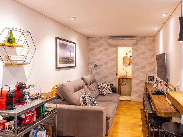 Apartamento com 100m² 2 quartos e 3 banheiros, à venda, no bairro Brooklin em São Paulo