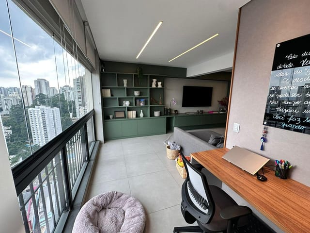 Apartamento com 165m² 2 quartos e 3 banheiros, à venda, no bairro Vila Andrade em São Paulo