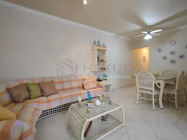 Apartamento com 110m² 3 quartos e 2 banheiros, à venda, no bairro Enseada em Guarujá