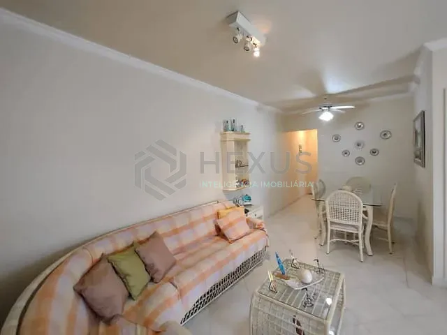 Apartamento com 110m² 3 quartos e 2 banheiros, à venda, no bairro Enseada em Guarujá