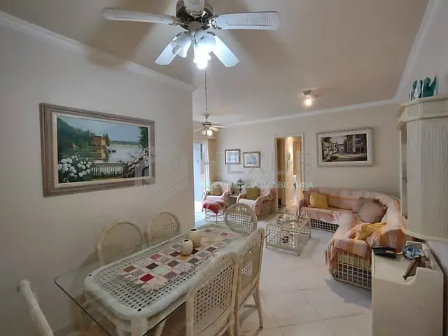 Apartamento com 110m² 3 quartos e 2 banheiros, à venda, no bairro Enseada em Guarujá