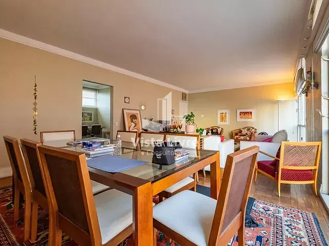 Apartamento com 170m² 3 quartos e 2 banheiros, à venda, no bairro Cerqueira César em São Paulo