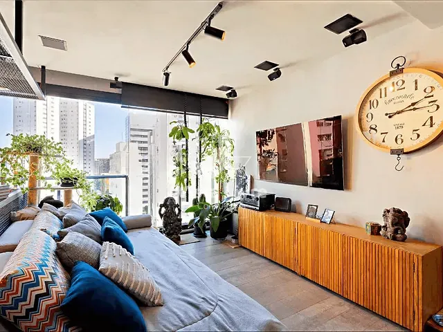 Cobertura / Penthouse com 136m² 1 quarto e 2 banheiros, à venda, no bairro Paraíso em São Paulo