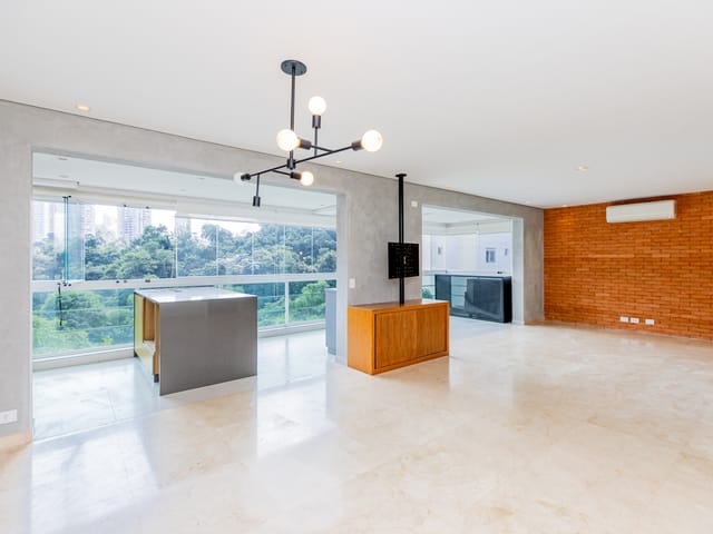 Apartamento com 143m² 3 quartos e 5 banheiros, à venda, no bairro Panamby em São Paulo