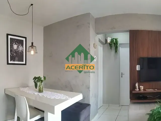 Apartamento com 50m² 2 quartos e 1 banheiro, à venda, no bairro Conjunto Habitacional Pedro Perri em Araçatuba