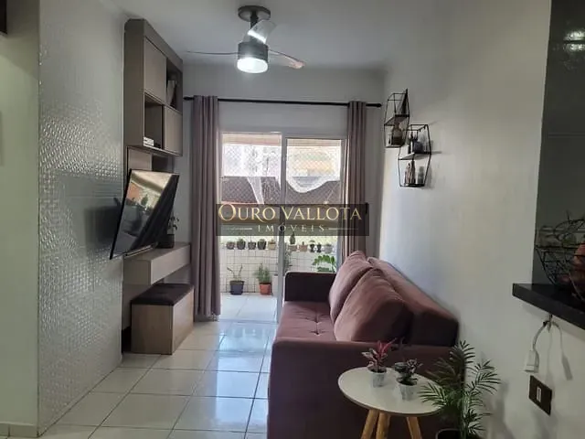 Apartamento com 52m², à venda, no bairro Aviação em Praia Grande