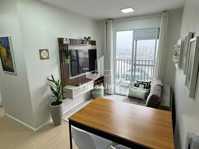 Apartamento com 37m² 2 quartos e 1 banheiro, à venda, no bairro Barra Funda em São Paulo