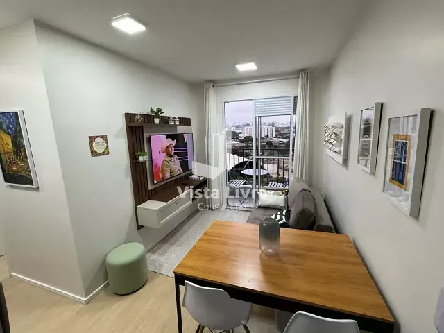 Apartamento com 37m² 2 quartos e 1 banheiro, à venda, no bairro Barra Funda em São Paulo