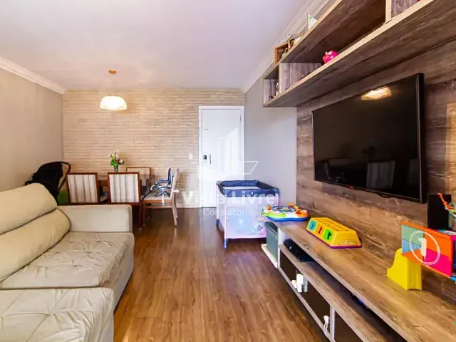 Apartamento com 86m² 3 quartos e 2 banheiros, à venda, no bairro Vila Ipojuca em São Paulo