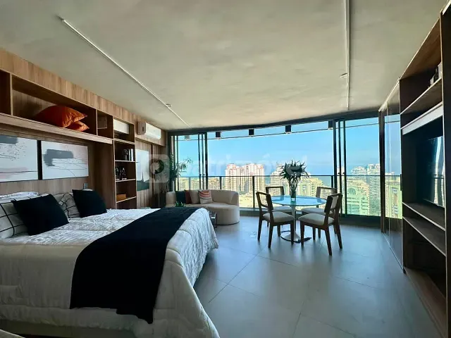 Apartamento 1 quarto e 1 banheiro, para alugar, no bairro Barra da Tijuca em Rio de Janeiro