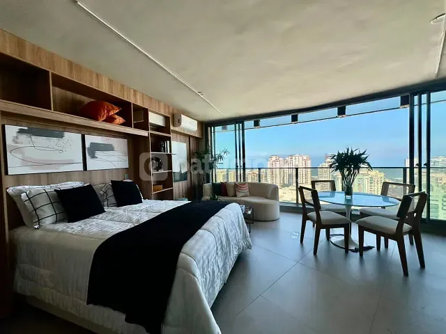 Apartamento 1 quarto e 1 banheiro, para alugar, no bairro Barra da Tijuca em Rio de Janeiro