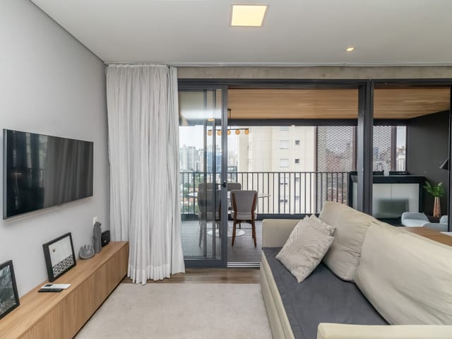 Apartamento com 44m² 1 quarto e 1 banheiro, à venda, no bairro Vila Nova Conceição em São Paulo