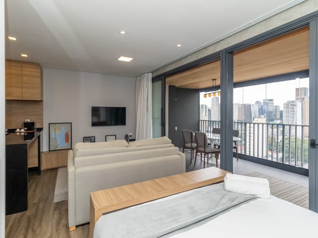 Apartamento com 44m² 1 quarto e 1 banheiro, à venda, no bairro Vila Nova Conceição em São Paulo