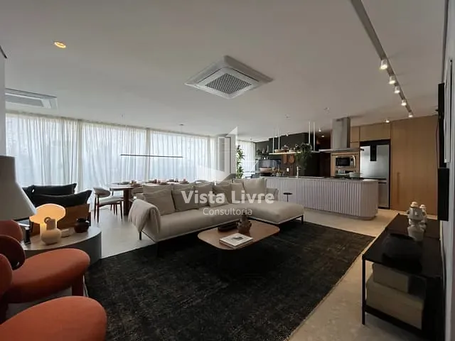Apartamento com 152m² 2 quartos e 4 banheiros, à venda, no bairro Pinheiros em São Paulo
