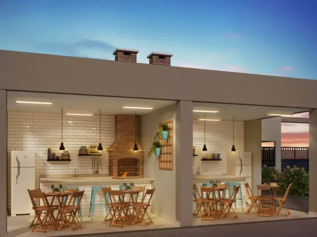 Foto do Apartamento - Apartamento 2 quartos para Aluguel por R$ 1.000,00/mês no Condomínio Parque Brito 43m² | MG IMÓVEIS