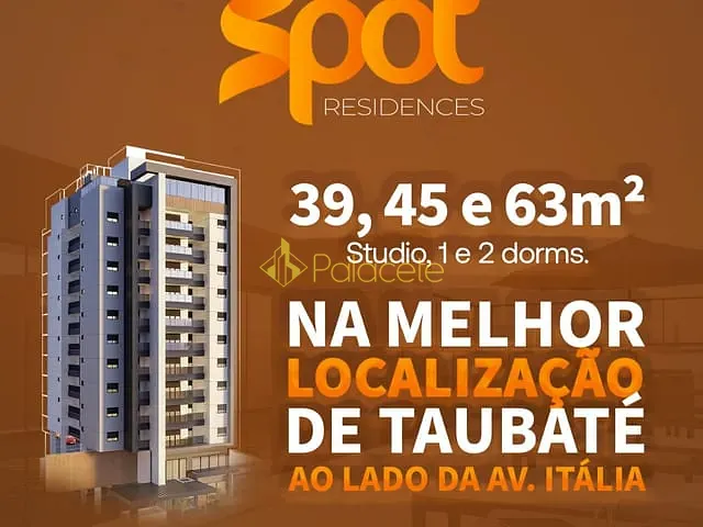 Apartamento 2 quartos e 1 banheiro, à venda, no bairro Lavadouro de Areia em Taubaté