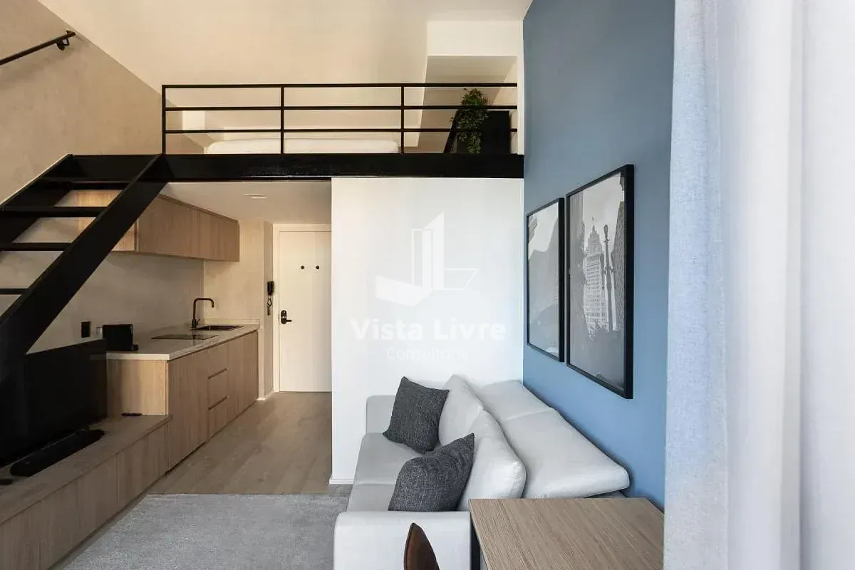 Apartamento, 1 quarto, 33 m² - Foto 2