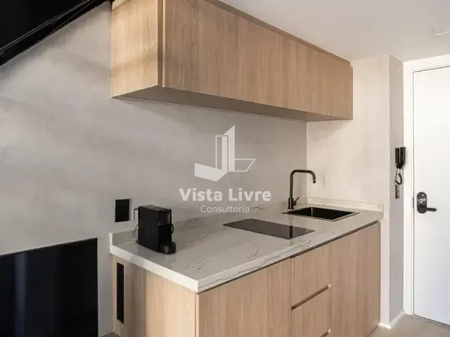 Studio com 33m² 1 quarto e 1 banheiro, à venda, no bairro Pinheiros em São Paulo