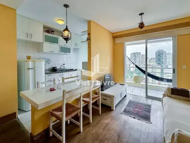 Apartamento com 47m² 1 quarto e 1 banheiro, à venda, no bairro Vila Olímpia em São Paulo