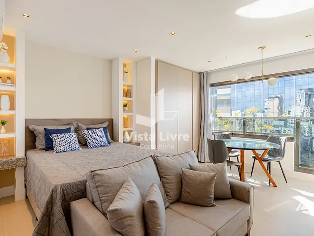 Studio com 29m² 1 quarto e 1 banheiro, à venda, no bairro Itaim Bibi em São Paulo