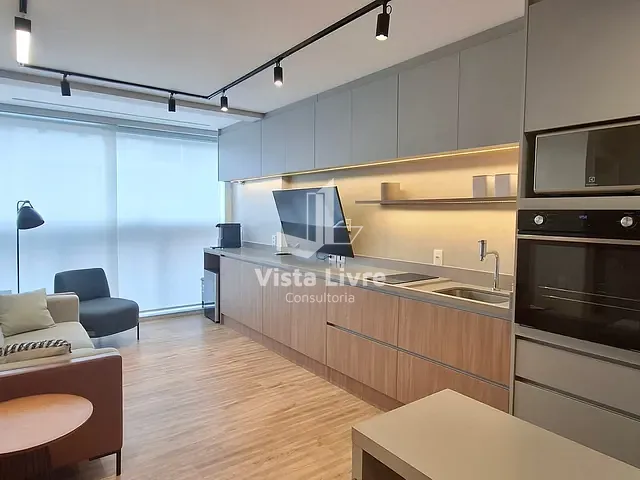 Apartamento com 40m² 1 quarto e 1 banheiro, à venda, no bairro Pinheiros em São Paulo
