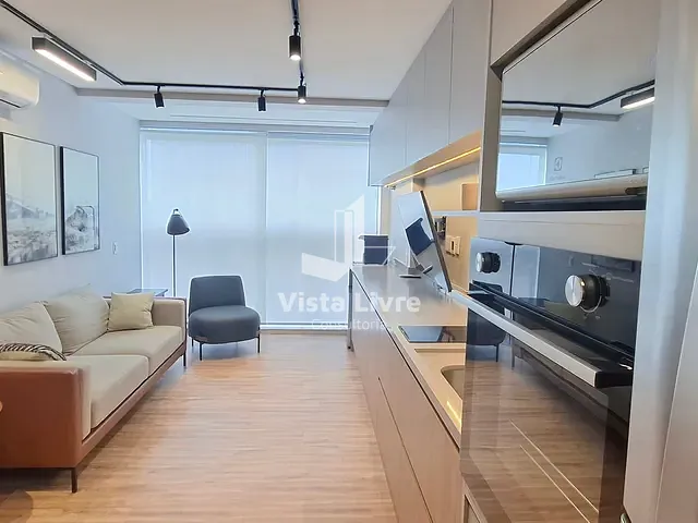 Apartamento com 40m² 1 quarto e 1 banheiro, à venda, no bairro Pinheiros em São Paulo