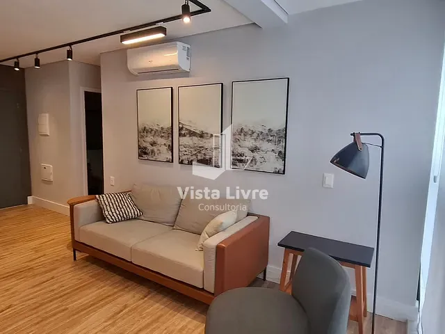 Apartamento com 40m² 1 quarto e 1 banheiro, à venda, no bairro Pinheiros em São Paulo