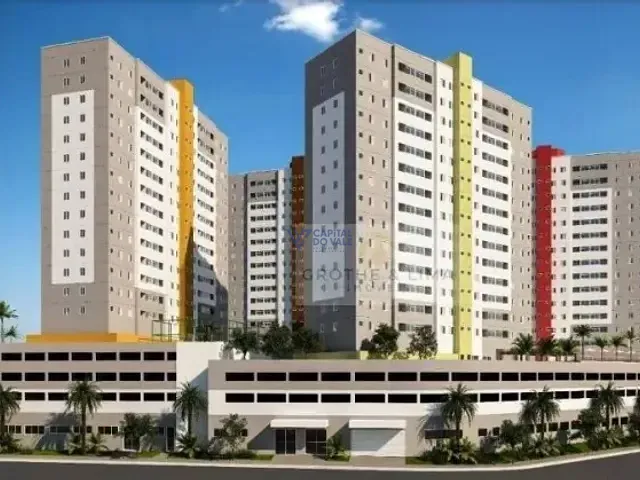 Apartamento 3 quartos e 2 banheiros, à venda, no bairro Parque Residencial Flamboyant em São José dos Campos