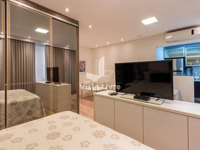 Apartamento com 48m² 1 quarto e 2 banheiros, à venda, no bairro Vila Nova Conceição em São Paulo