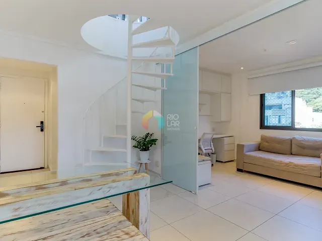 Cobertura / Penthouse com 116m² 2 quartos e 3 banheiros, à venda, no bairro Botafogo em Rio de Janeiro
