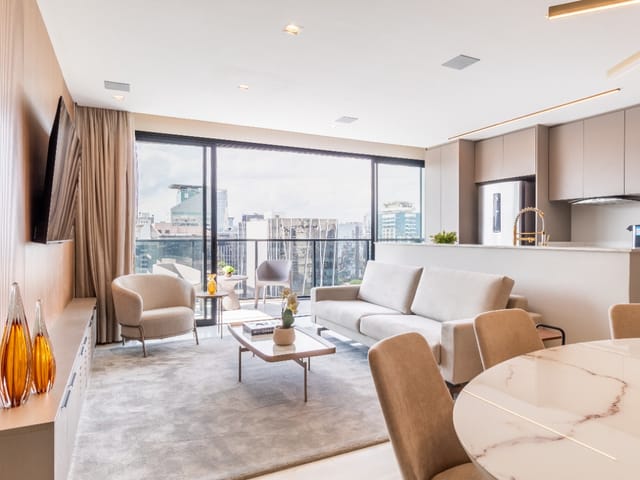 Apartamento com 114m² 2 quartos e 3 banheiros, à venda, no bairro Vila Olímpia em São Paulo