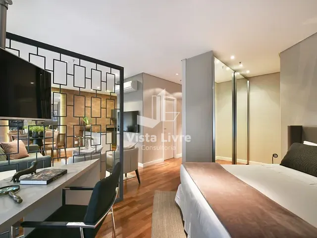 Apartamento com 65m² 1 quarto e 1 banheiro, à venda, no bairro Vila Olímpia em São Paulo