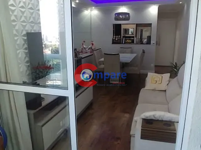 Apartamento 3 quartos e 2 banheiros, à venda, no bairro Jardim Las Vegas em Guarulhos
