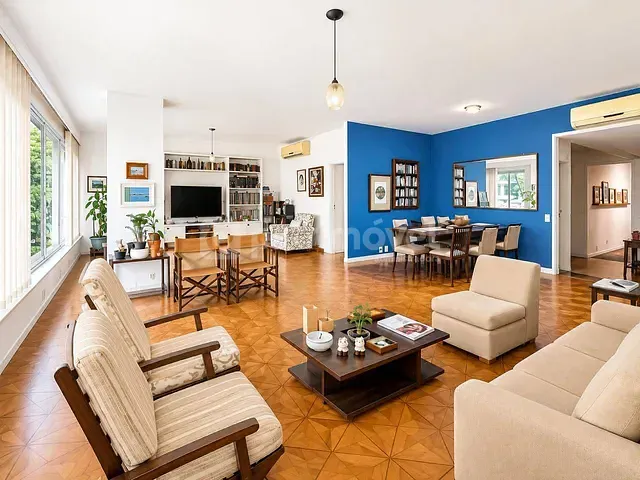 Apartamento 3 quartos e 4 banheiros, à venda, no bairro Leblon em Rio de Janeiro