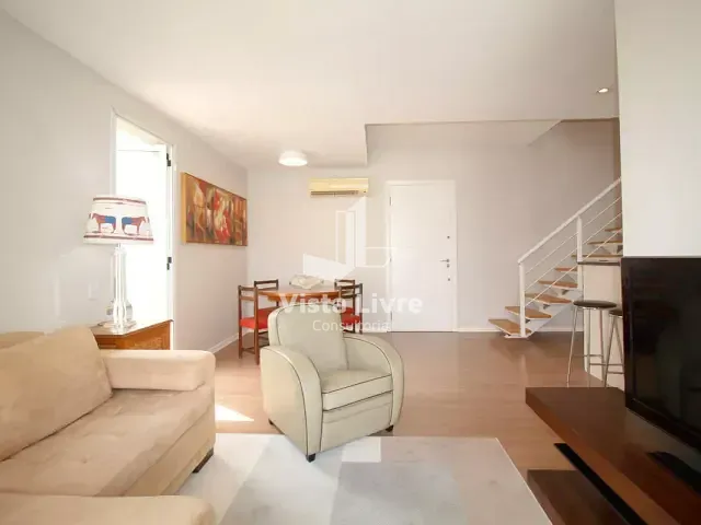 Apartamento com 115m² 2 quartos e 3 banheiros, à venda, no bairro Jardim Paulista em São Paulo