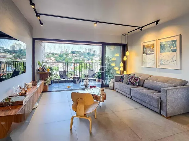 Apartamento com 125m² 2 quartos e 3 banheiros, à venda, no bairro Vila Ipojuca em São Paulo