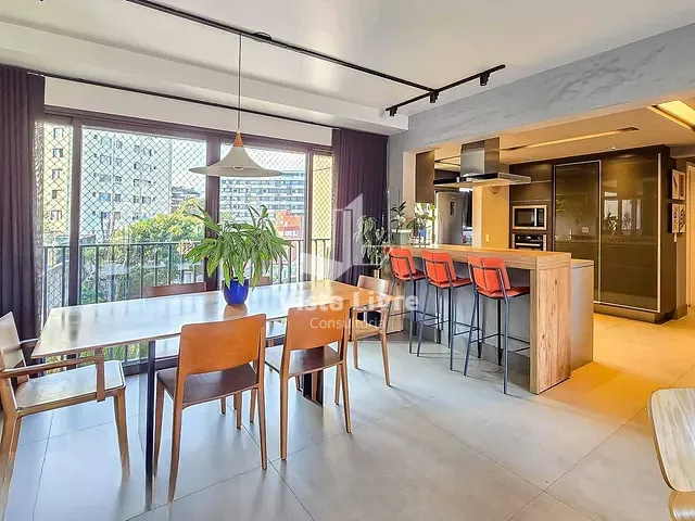 Apartamento com 125m² 2 quartos e 3 banheiros, à venda, no bairro Vila Ipojuca em São Paulo