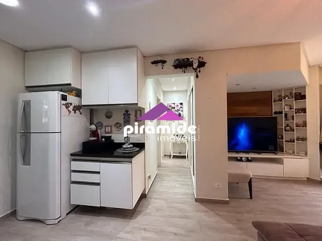 Apartamento com 64m² 2 quartos e 1 banheiro, à venda, no bairro Tabatinga em Caraguatatuba