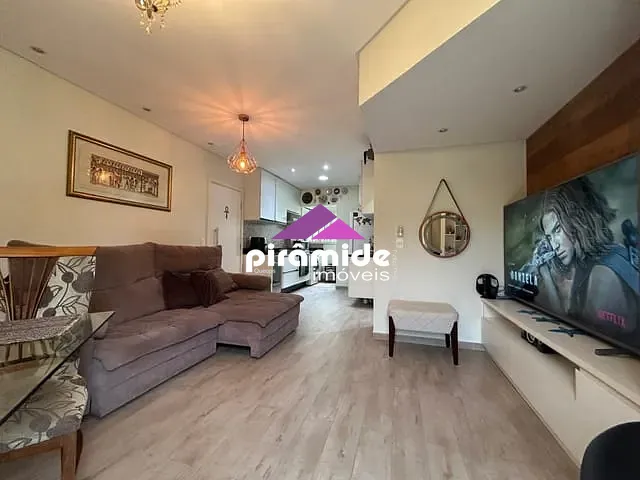 Apartamento com 64m² 2 quartos e 1 banheiro, à venda, no bairro Tabatinga em Caraguatatuba
