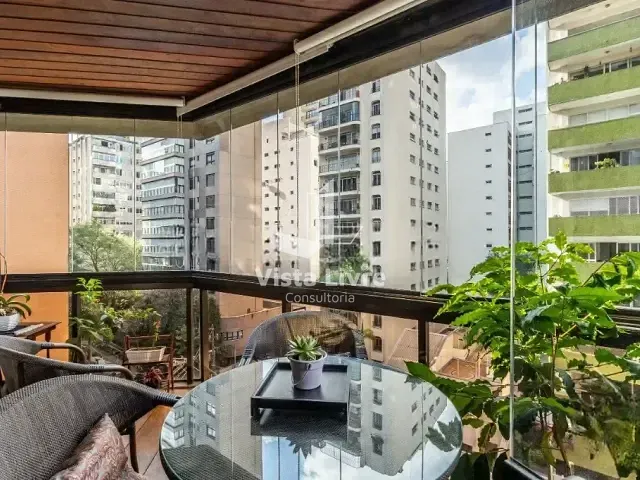 Apartamento com 200m² 3 quartos e 3 banheiros, à venda, no bairro Jardim Paulista em São Paulo