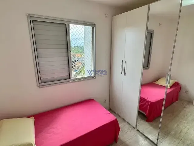 Apartamento 3 quartos e 2 banheiros, à venda ou para alugar, no bairro Parque Residencial Flamboyant em São José dos Campos