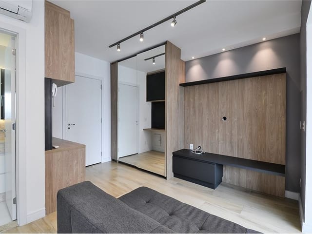 Foto do Apartamento - Apartamento à venda 1 Quarto 1 Vaga 33M² Higienópolis São Paulo - SP | Lares e Andares Imóveis