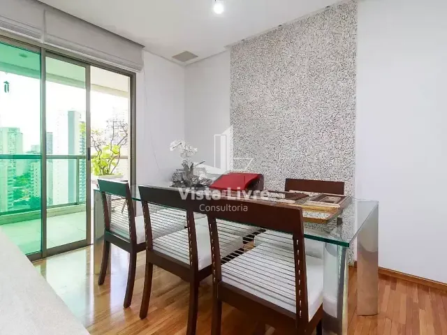 Apartamento com 147m² 3 quartos e 4 banheiros, à venda, no bairro Brooklin Paulista em São Paulo