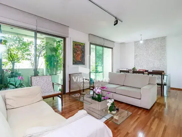 Apartamento com 147m² 3 quartos e 4 banheiros, à venda, no bairro Brooklin Paulista em São Paulo