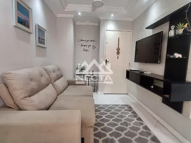 Apartamento com 66m² 2 quartos e 2 banheiros, à venda, no bairro Vila Balneário Santa Martha em Caraguatatuba