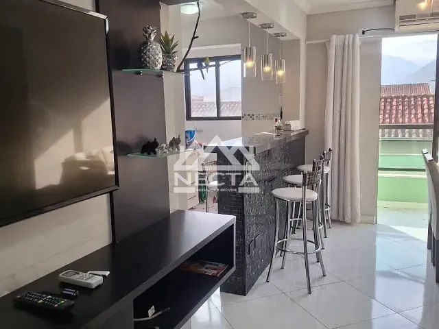 Apartamento com 66m² 2 quartos e 2 banheiros, à venda, no bairro Vila Balneário Santa Martha em Caraguatatuba